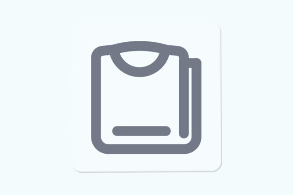 Folded Shirt Graphics for Creative Projects