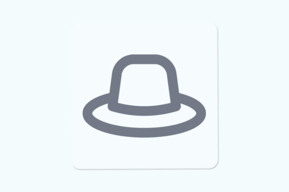 Hat Graphic Design Asset for Modern Illustrations