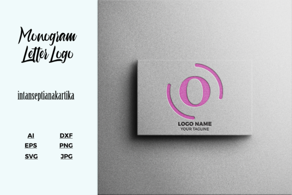 Logo Letter O Mockup Texture - A Versatile Graphic Design Asset for Logos