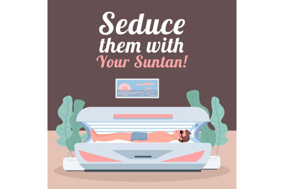 Tanning Social Media Post Mockup - A Graphic Templates Review
