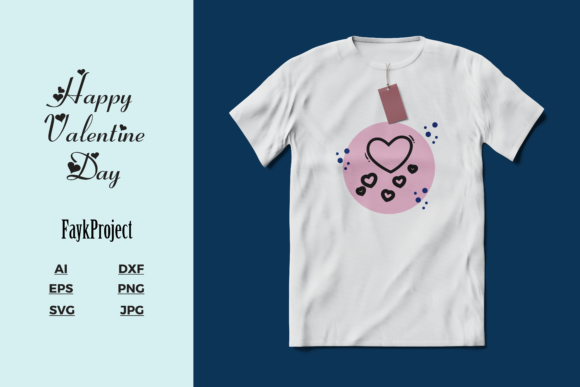 Valentine's Mockup Art Illustration for Local Business Branding